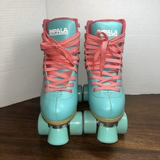Impala Quad Rollerskates - Aqua blue/Pink, US 7