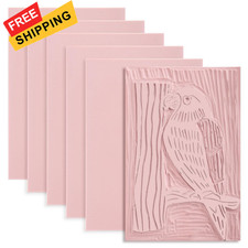 Linoleum Blocks for Printmaking Supplies - 6PCS 4”x6”Rubber 4”x6”-6PCS 