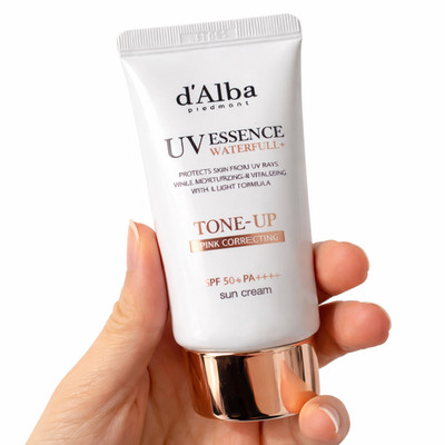 d'Alba Pink Tone-Up Sun Cream 50ml Korean Skincare New