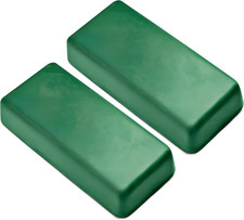 Stropping Compound - Fine Green Polishing Compound Kit 2 Bars 4 Oz for Leather S
