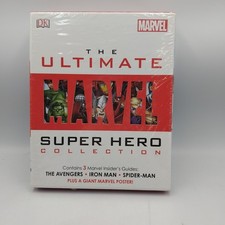 The Ultimate Marvel Superhero Collection Book, new & Sealed, with poster