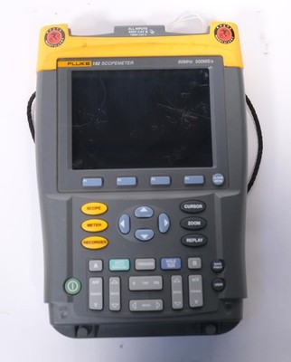 Fluke 192 60MHz 500MS/s Digital Oscilloscope Scopemeter Multimeter AS-IS
