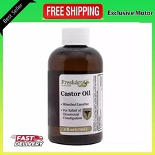 Castor Oil 100% Pure Boost Hair Growth , Immune System Booster, Oral Solution 6F