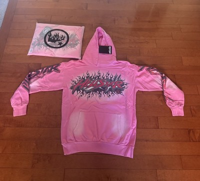 Hellstar Hoodie Pink (Size Large)