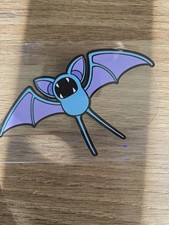 Pokemon Zubat UV DTF Decal Sticker Waterproof Raised Made In USA