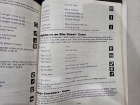 NES Game Genie Manual Only Video Game Enhancer Code Book For Nintendo By Galoob