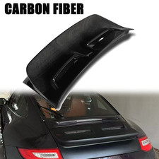 Sport Rear Trunk Boot Lid Duckbill Cf For Porsche 997 911 Carrera 2006-2012
