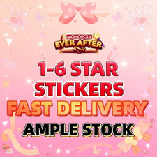 MONOPOLY GO Stickers All Stars 1-6stars 🔥🔥🔥Ultra Fast Trade⚡⚡Safe Deal🤝🤝