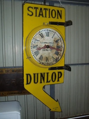 REPRO CADRAN HORLOGE DUNLOP BRILLIE - englebert michelin hutchinson bergougnan - Photo 1/4