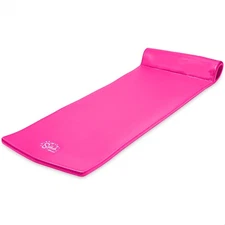 TRC Recreation 1.25" Thick Foam Swimming Pool Float Mat, Flamingo Pink(Open Box)