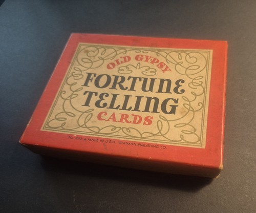 Vintage! Old Gypsy Fortune Telling Cards - Whitman Publishing Co. 1940 complete