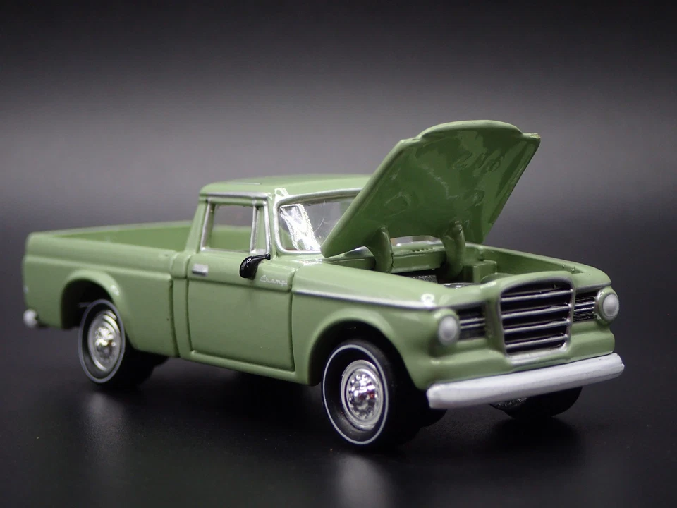 1960-1964 Studebaker Champ Pick-Up Camion W con Gancio 1:64 Scala - Immagine 4 di 4
