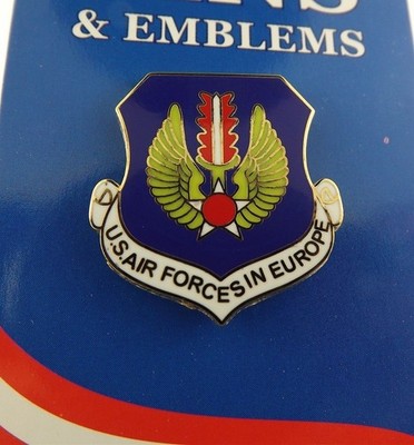 FREE SHIP Lapel Pin United States Air Forces In Europe Enamel 1''