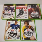 Original Xbox Games Lot PGA Tour 2004 NHL 2K5 Madden 05 FIFA 03 Rugby NOT TESTED