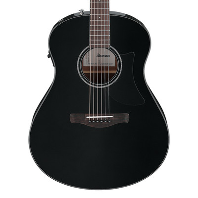 Used Ibanez AAM100E Advanced Auditorium A/E Guitar - Black High Gloss