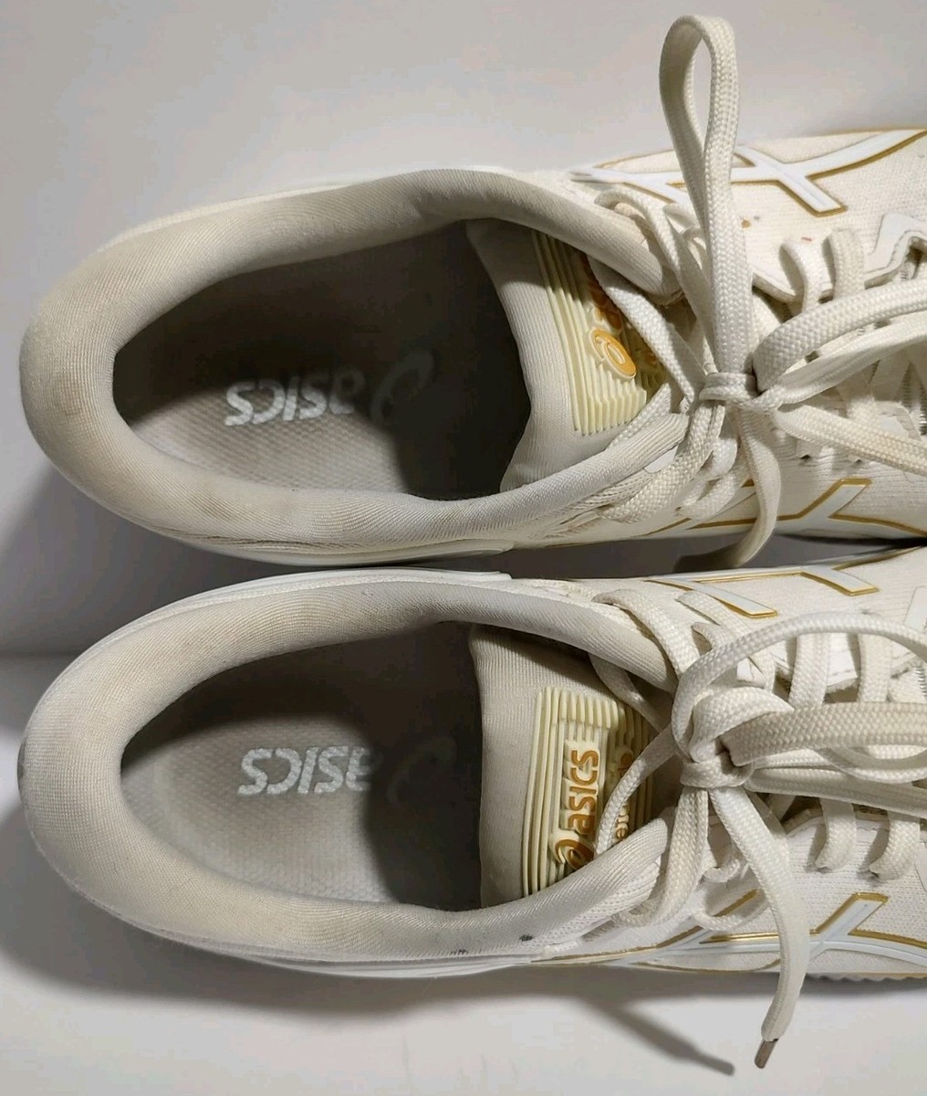 ASICS Metaride Mens White Pure Gold Athletic Shoes Size 12  display picture 1