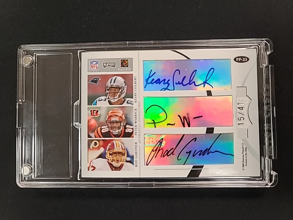 2004 PRIME SIGS 6 AUTOGRAPH 15/41 PETER WARRICK-DEION BRANCH-BERRIAN-JOHNSON +++ - Image 2 of 4