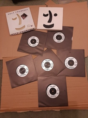 Beatles -  Julian Lennon - Help Yourself (UK PROMO ONLY 6 x 7" PROMO BOX SET)