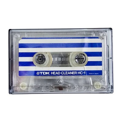 TDK Head Cleaner HC-1 Reinigungskassette Audio Kassette Tonkopf Reiniger Japan