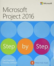 Microsoft Project 2016 Step by Step by Johnson, Timothy Book The Cheap Fast Free