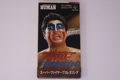 Super Fire Pro-Wrestling Super Famicom SHVC-FP Japan JPN(Region Locked)