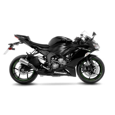 Échappement LEOVINCE LV-10 KAWASAKI ZX-6R NINJA 2009 2016 2019 2020 2024 2025 - Photo 1/4