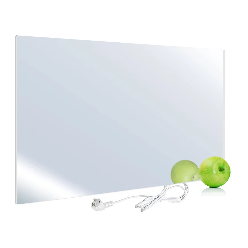 Chauffage infrarouge en verre Panneau chauffant 450 W Radiateur infrarouge Mural - Photo 1/4