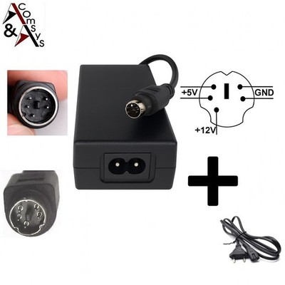 Netzteil 12V 5V Trekstor Datastation x.u y.uh z.ul Festplatte Laufwerk 5 Pin #TR