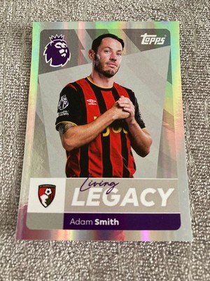 Topps Premier League 2026 Sticker - Adam Smith LIVING LEGACY #90 - AFC Bournemouth