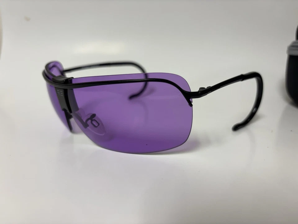 Randolph Ranger XLW (72) 黑色射击眼镜 - 135 毫米电缆寺庙带盒 — 第 2/4 张图片