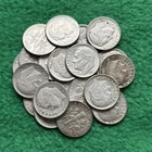 Roosevelt Silver Dime Lot of 20 - Intrinsic 90% Silver - Good Date Variety!
