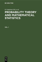 Probability Theory And Mathematical Statistics. Vol. 1 B. Grigelionis