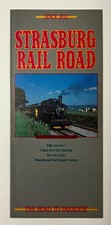 1987 Strasburg Railroad Rail Road Pennsylvania Schedule Vintage Travel Brochure