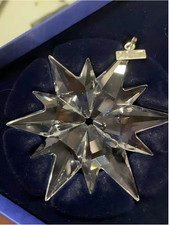 Swarovski 2017 Annual Snowflake Star Crystal Pendant