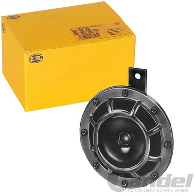 HELLA HUPE SIGNALHORN HORN MIT KONDENSATOR + FEUCHTIGKEITSSCHUTZ 118dB