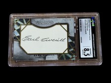 Earl Averill 2022 Topps Diamond Icons Cleveland Indians Signed Autograph CGC 8.5