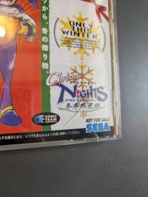 Christmas Nights Into Dreams. Sega Saturn. Complete in Box. From Japan. Tested.