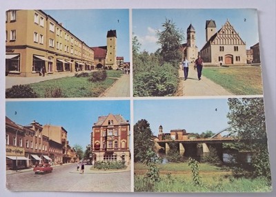 AK Fürstenwalde, Mühlenstrasse, Spreebrücke, 1972
