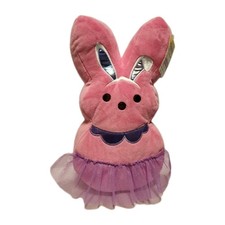 12 Inch Peeps Ballerina Pink Bunny with Tutu Officially Licensed Easter Plush