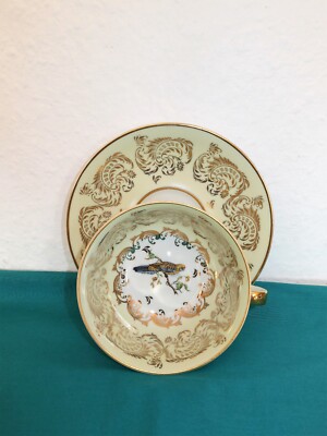Große Teetasse mit Untertasse Limoges
