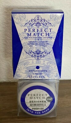 LeChat Perfect Match Gel+ Polish+ DIP POWDER  # 156 INTO THE DEEP- TRIO