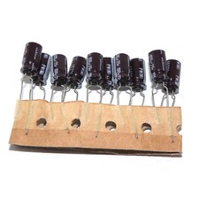 10pcs 25v100uF Electrolytic Capacitors high quality 100mfd 25V Radial