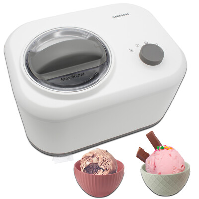 Medion Speiseeismaschine 100W Eismaschine 1L Eiscreme Kompressor Frozen-Joghurt