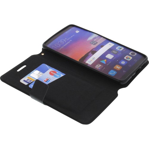 Custodia per Huawei Mate 10 Book-Style Protettiva Cellulare a Libro Nero - Foto 3 di 5