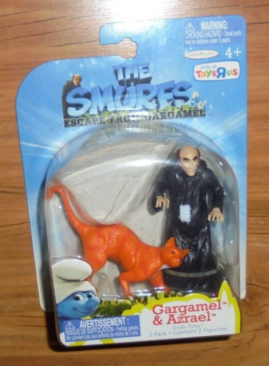 The Smurfs Escape From Gargamel GARGAMEL and AZRAEL 2 pack figures