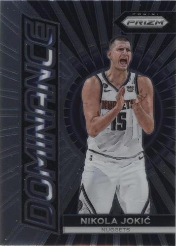 Nikola Jokic Panini Prizm Nuggets RC Rookie #335 PSA 9 MINT; 2
