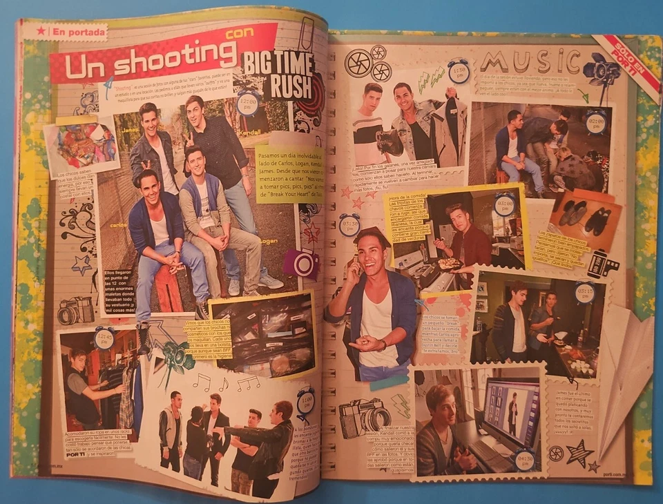 Big Time Rush One Direction Bruno Mars Justin Bieber Demi Lovato Vampire Diaries - Image 2 of 4