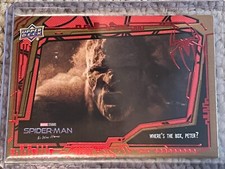 2023 Upper Deck Spider-Man No Way Home Red #27 Where's The Box, Peter?
