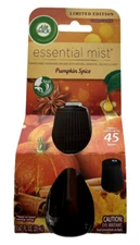 Air Wick Essential Oil Mist Refill Pumpkin Spice Air Freshener Aroma 0.67oz New