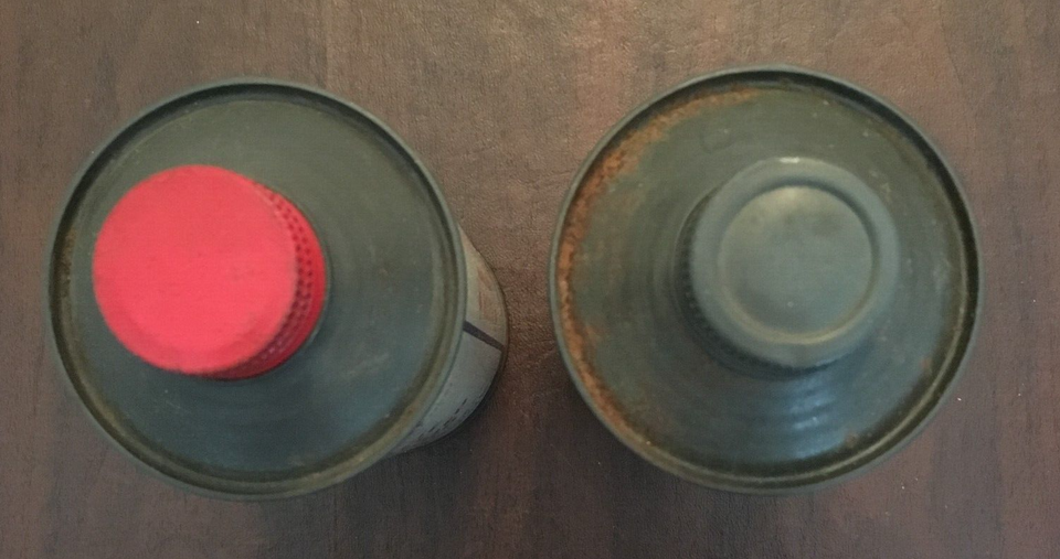 HUMCO LABORATORY ETHYL ETHER ONE PINT STARTING FLUID CANS 2 VERSIONS